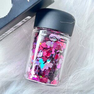 New In Box MAC Glitter Brillants -Pink Hearts-Full Size~ Discontinued Rare